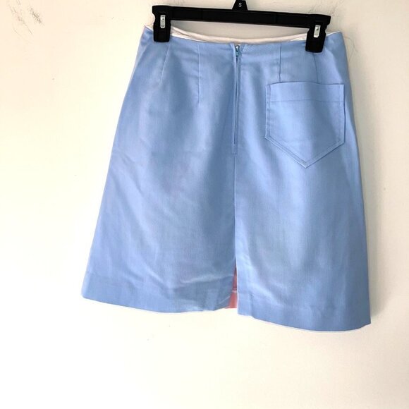 Doral Country Club By Quantum Skirt Womens Size Small S Pastel Colorblock Blue - Picture 8 of 9